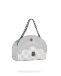 Sprayground Ai Stunna Cream Shark Handbag B5562 by I-Max Fashions