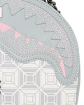 Sprayground Ai Stunna Cream Shark Handbag B5562 by I-Max Fashions