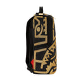 Sprayground AI Tribal Gold Stars DLXSV Backpack B5449 by I-Max Fashions