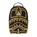 Sprayground AI Tribal Gold Stars DLXSV Backpack B5449 by I-Max Fashions