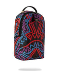 Sprayground Ai Tribal Pattern DLXSV Backpack B5924 by I-Max Fashions