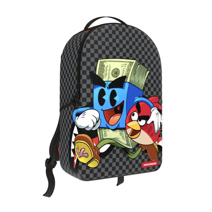Sprayground Angry Birds x Money Boyz Backpack B7797 by I-Max Fashions