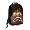 Sprayground Bag Of Money On Fire Backpack B7675