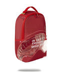 Sprayground Break In Case Of Emergency Shark Backpack B4080 by I-Max Fashions