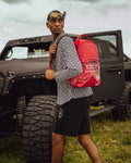 Sprayground Break In Case Of Emergency Shark Backpack B4080 by I-Max Fashions