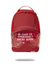 Sprayground Break In Case Of Emergency Shark Backpack B4080