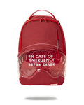 Sprayground Break In Case Of Emergency Shark Backpack B4080 by I-Max Fashions