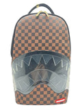 Sprayground Clear Rubber Sharks In Paris DLXSV Backpack B5855 by I-Max Fashions