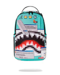 Sprayground Computer Virus Shark Backpack B6299 by I-Max Fashions