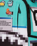 Sprayground Computer Virus Shark Backpack B6299 by I-Max Fashions