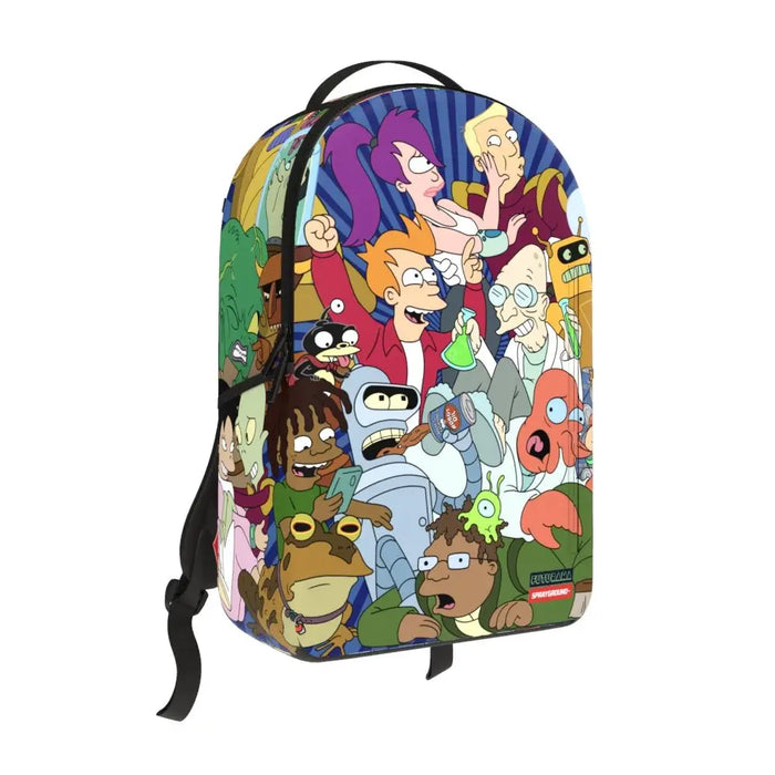 Sprayground Crammed Futurama DLXR Backpack B7259 by I-Max Fashions