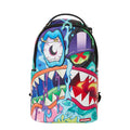 Sprayground Crazy Shark Split DLXSV Backpack w/ Removable Eyes B5357 by I-Max Fashions