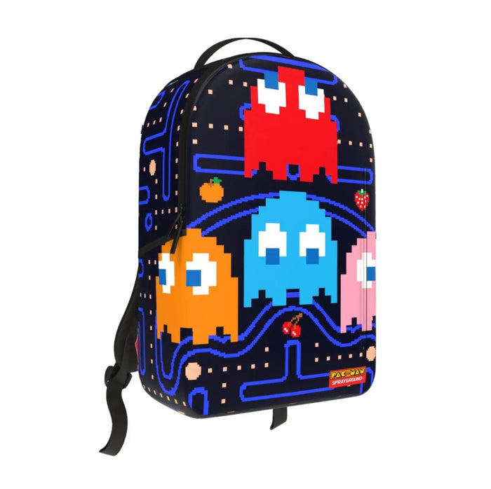 Sprayground DLXR: PAC-MAN: GHOST GANG SM Backpack B7076 by I-Max Fashions