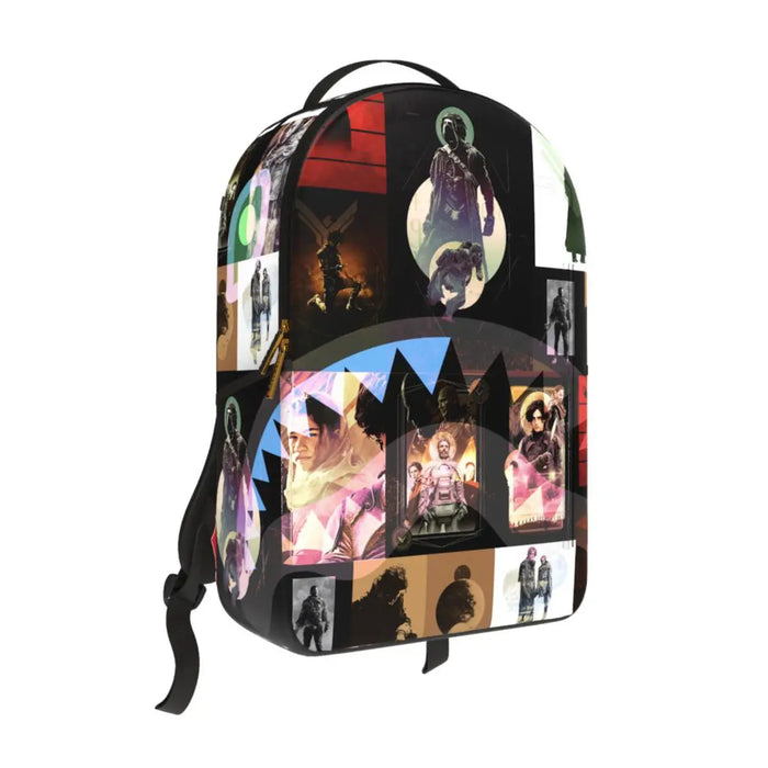 Sprayground Dune Collage Backpack B6257 by I-Max Fashions