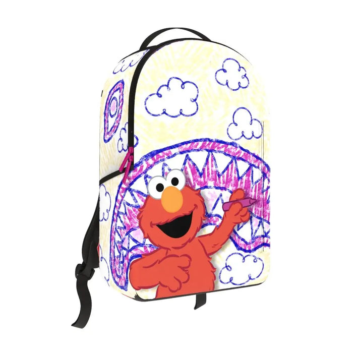 Sprayground Elmo's World DLXR Backpack B7030 by I-Max Fashions
