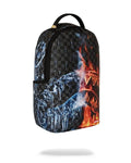 Sprayground Fire & Ice Shark DLXSV Backpack B6753 by I-Max Fashions