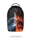 Sprayground Fire & Ice Shark DLXSV Backpack B6753 by I-Max Fashions