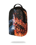Sprayground Fire & Ice Shark DLXSV Backpack B6753 by I-Max Fashions