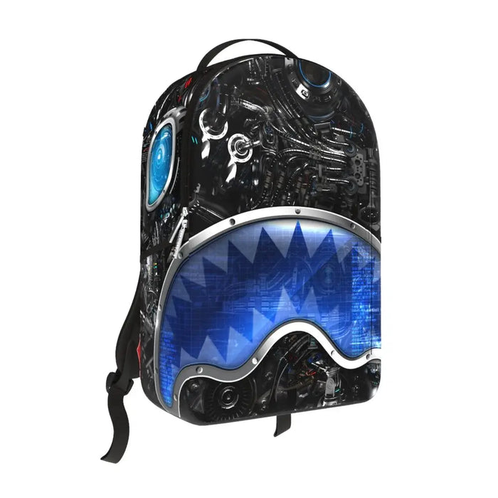 Sprayground Full Mechanical Shark DLXR Backpack B7536 by I-Max Fashions