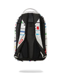 Sprayground Glitch White Check DLXVV Backpac B5465 by I-Max Fashions