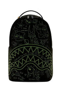 Sprayground Glow In Dark Intergalactic Doodles DLXS Backpack B5416 by I-Max Fashions