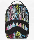 Sprayground Graffiti Sharkmouth Throws DLXSV Backpack B1295 by I-Max Fashions