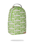 Sprayground Green Money DLXSV Backpack B5380 by I-Max Fashions