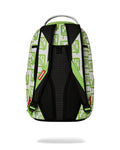 Sprayground Green Money DLXSV Backpack B5380 by I-Max Fashions