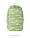 Sprayground Green Money DLXSV Backpack B5380 by I-Max Fashions