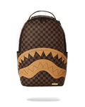 Sprayground Henny Sharks In Paris Brown Backpack B5639 by I-Max Fashions