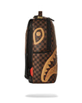 Sprayground Henny Sharks In Paris Brown Backpack B5639 by I-Max Fashions
