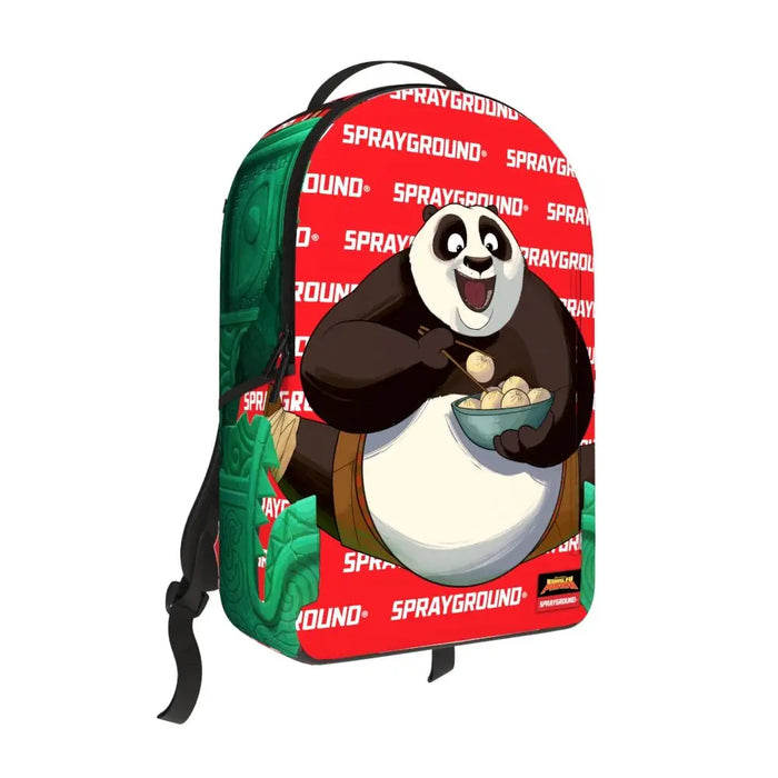 Sprayground Kung Fu Panda PO Split DLXR Backpack B7517 by I-Max Fashions