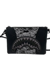 Sprayground Midnight Raceway Graffiti Crossover Clutch With Shoulder Strap B6496