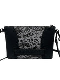 Sprayground Midnight Raceway Graffiti Crossover Clutch With Shoulder Strap B6496 by I-Max Fashions