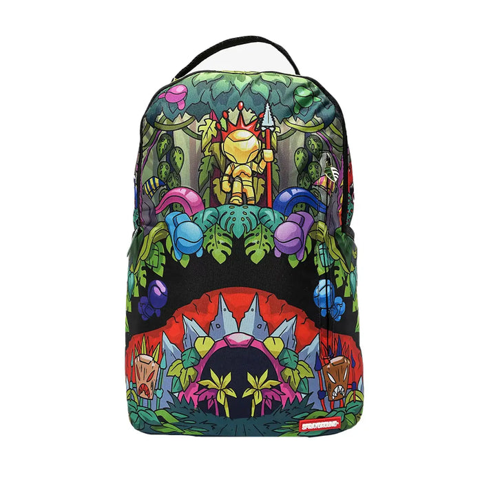 Sprayground Mind Tri Crazy Shark DLXSR Backpack B5410 by I-Max Fashions