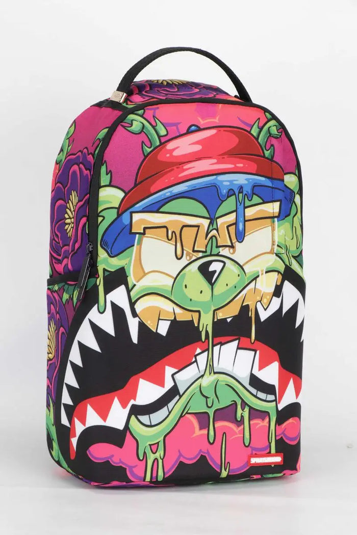 Sprayground Money Bear Melt DLXSR Backpack B6008 by I-Max Fashions