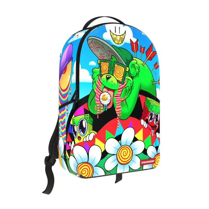 Sprayground Money Bear Weirdo DLXR Backpack B7334 by I-Max Fashions