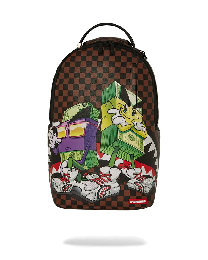 Sprayground Money Boys Gang DLXSV Backpack B5904 by I-Max Fashions