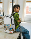 Sprayground Official Basquit Acque Pericolose 1981 Backpack B4169 by I-Max Fashions
