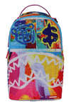 Sprayground Paint Splish Splash DLXSR Backpack B6225