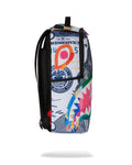 Sprayground Painted Bill DLXSR Backpack B6094 by I-Max Fashions