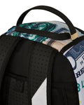 Sprayground Painted Bill DLXSR Backpack B6094 by I-Max Fashions