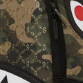 Sprayground $ Pattern Over Camo DLXSV Backpack B5084 by I-Max Fashions