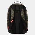 Sprayground $ Pattern Over Camo DLXSV Backpack B5084 by I-Max Fashions