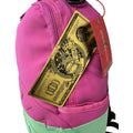 Sprayground Pink Lust DLX-Suede Backpack B5488 by I-Max Fashions