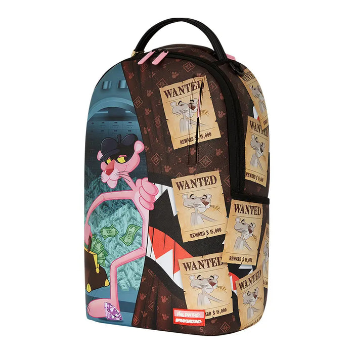 Sprayground Pink Panther Burglar Escape DLXV Backpack B7773 by I-Max Fashions