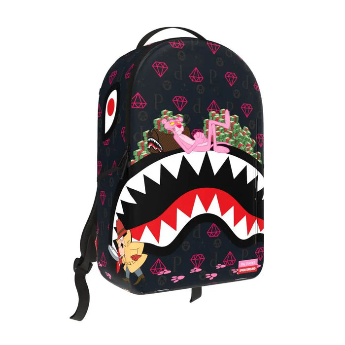 Sprayground Pink Panther Paw Prints DLXR Backpack B7396 by I-Max Fashions