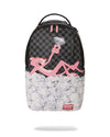 Sprayground Pink Panther Stacked Diamonds Backpack B5406