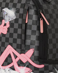 Sprayground Pink Panther Stacked Diamonds Backpack B5406 by I-Max Fashions