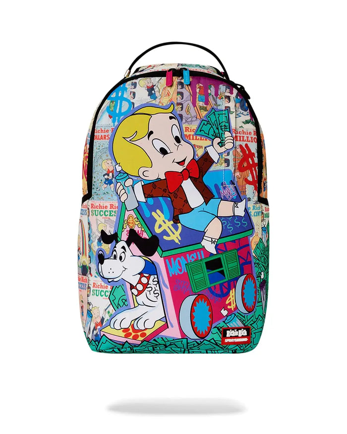 Sprayground Richie Rich Comic and Street Art Backpack B6417 by I-Max Fashions